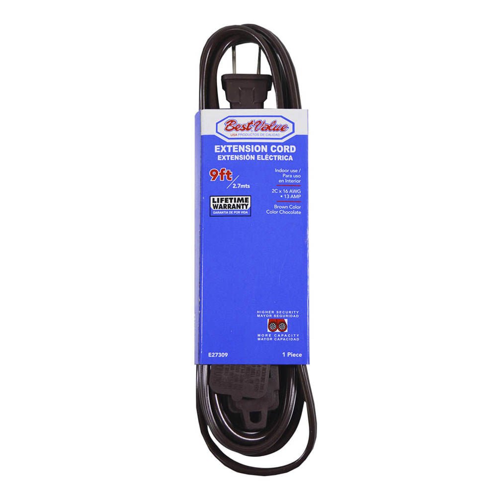 Extensión Eléctrica Best Value de 9 Pies