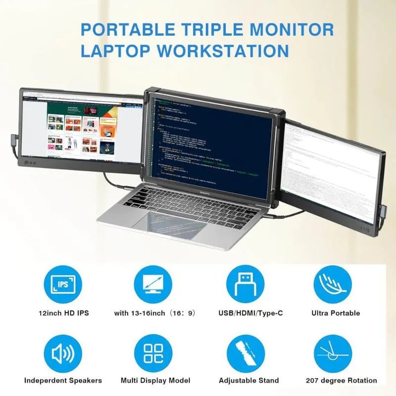 Extensor de Pantalla Triple Fubang 1080p - FUBANG - Titan.com.pa - 2150109460576