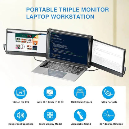 Extensor de Pantalla Triple Fubang 1080p - FUBANG - Titan.com.pa - 2150109460576