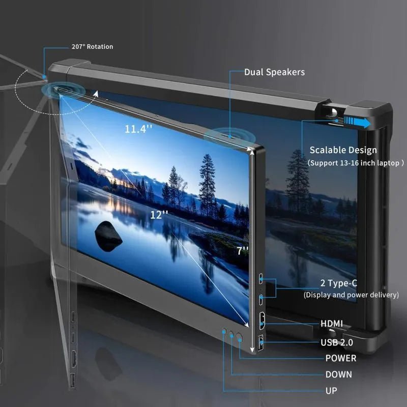 Extensor de Pantalla Triple Fubang 1080p - FUBANG - Titan.com.pa - 2150109460576