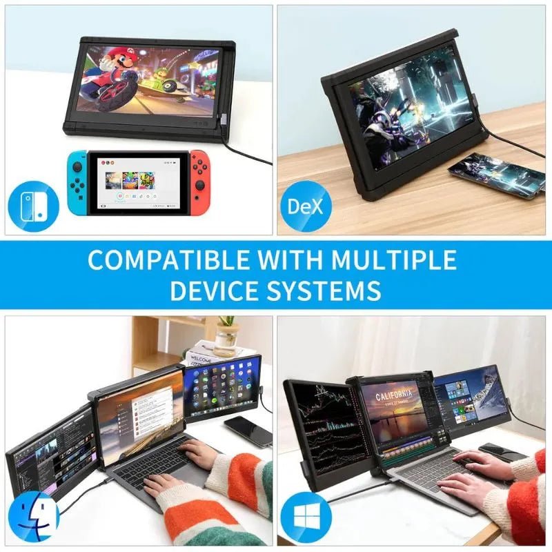 Extensor de Pantalla Triple Fubang 1080p - FUBANG - Titan.com.pa - 2150109460576