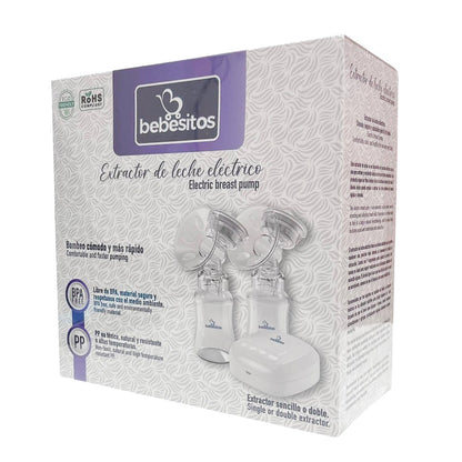 Extractor Eléctrico de Leche Bebesitos / Doble / Portátil - Bebesitos - Titan.com.pa - 7453117603894
