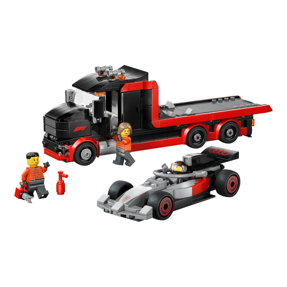 LEGO Camión de Exposición F1 con Auto de Carreras Audi F1 - LEGO - 11152034
