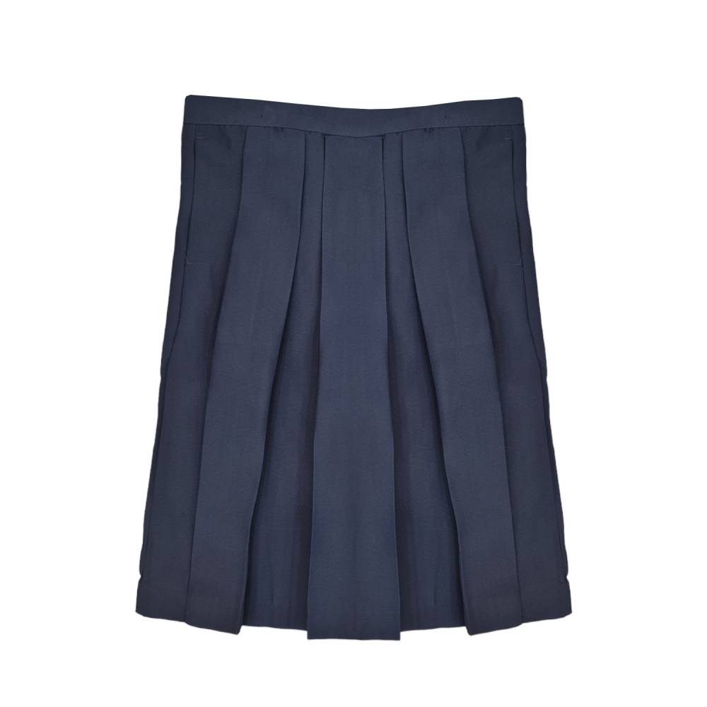 Falda Escolar Azul Durex 3 Tabletas Sin Fajon - Talla 18
