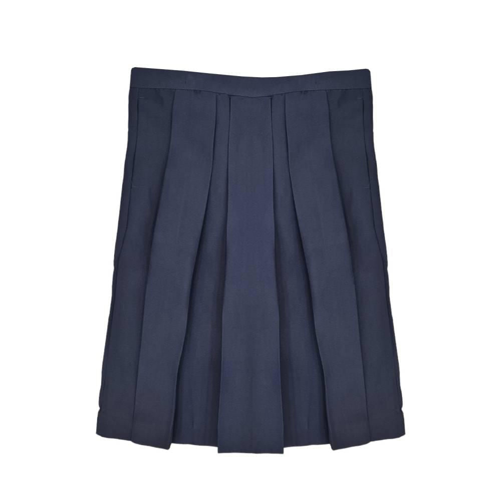 Falda Escolar Azul Durex 3 Tabletas Sin Fajon - Talla 8