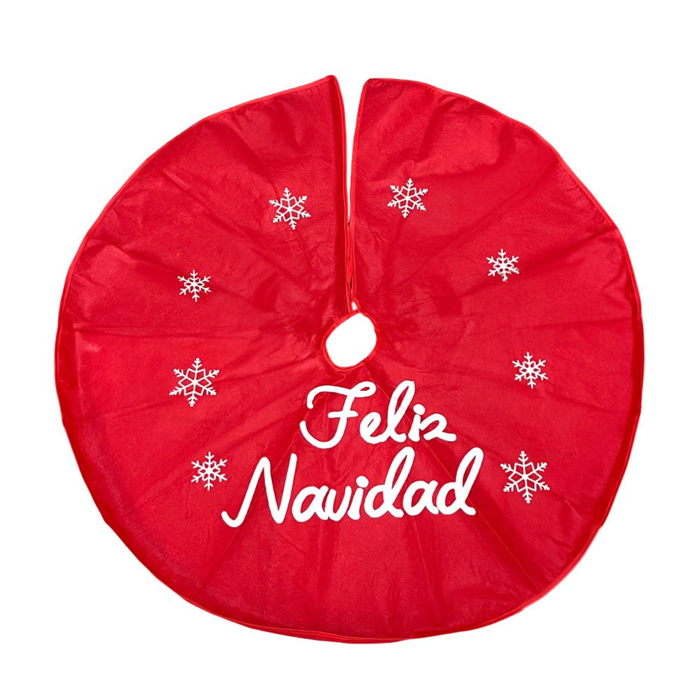 Falda Navideña Para Árbol Rojo - Miro Christmas - Titan.com.pa - 7450206138992