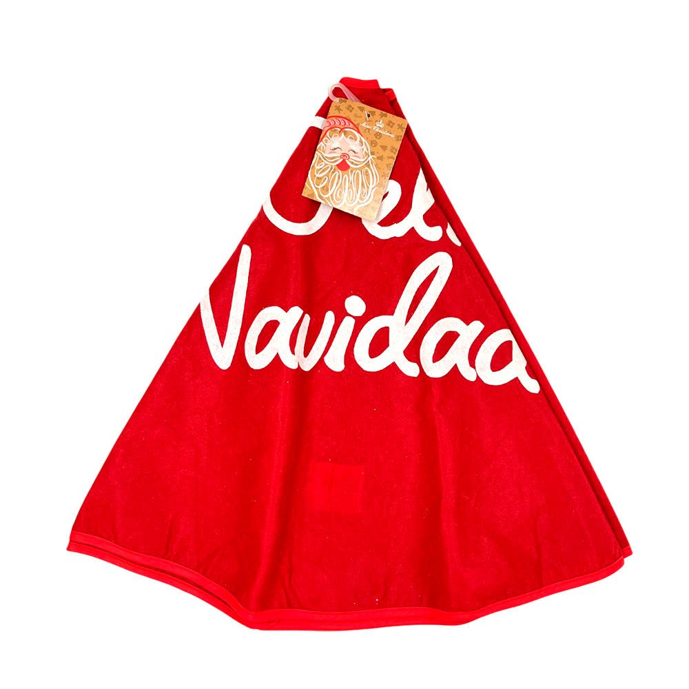 Falda Navideña Para Árbol Rojo - Miro Christmas - Titan.com.pa - 7450206138992