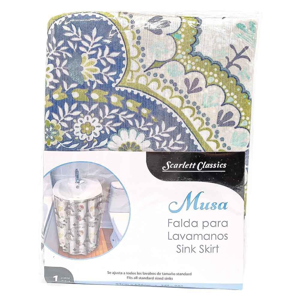 Falda Para Lavamanos Scarlett Classics 92 cm x 178 cm