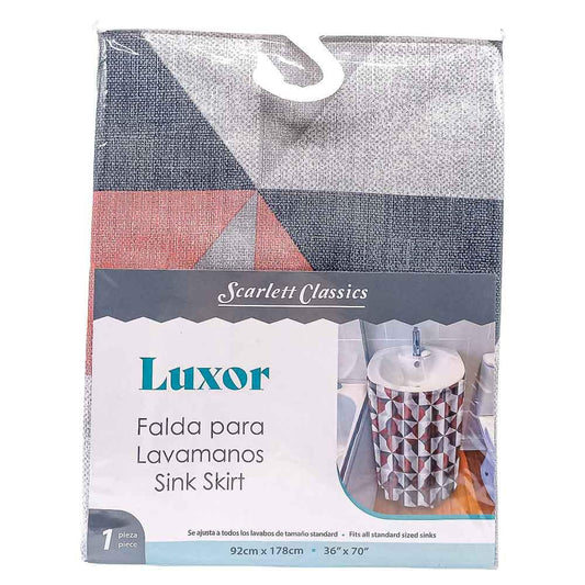 Falda Para Lavamanos Scarlett Classics 92 cm x 178 cm - Surtido