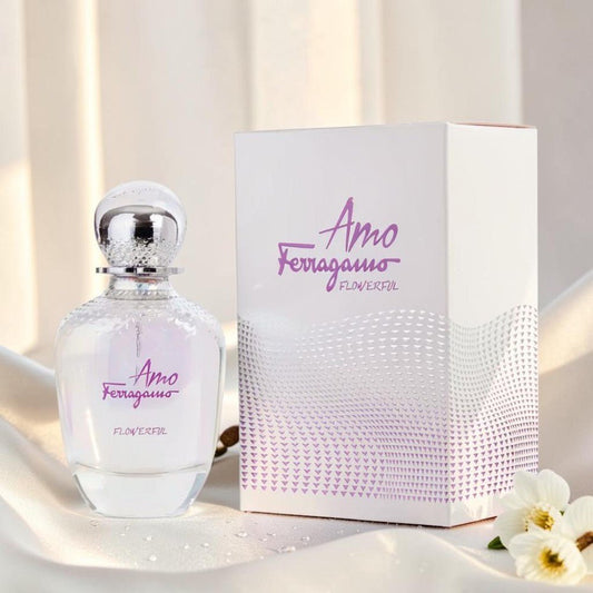 Ferragamo Amo Flowerful EDT For Women / 100ML - Salvatore Ferragamo - Titan.com.pa - 8052086376496