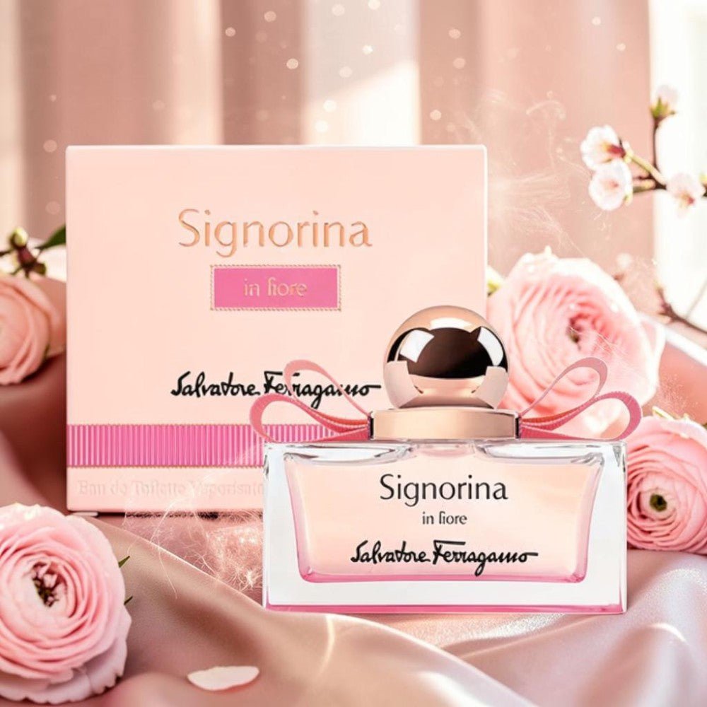 Ferragamo Signorina In Fiore EDT For Women / 100ML - Salvatore Ferragamo - Titan.com.pa - 8056860210327