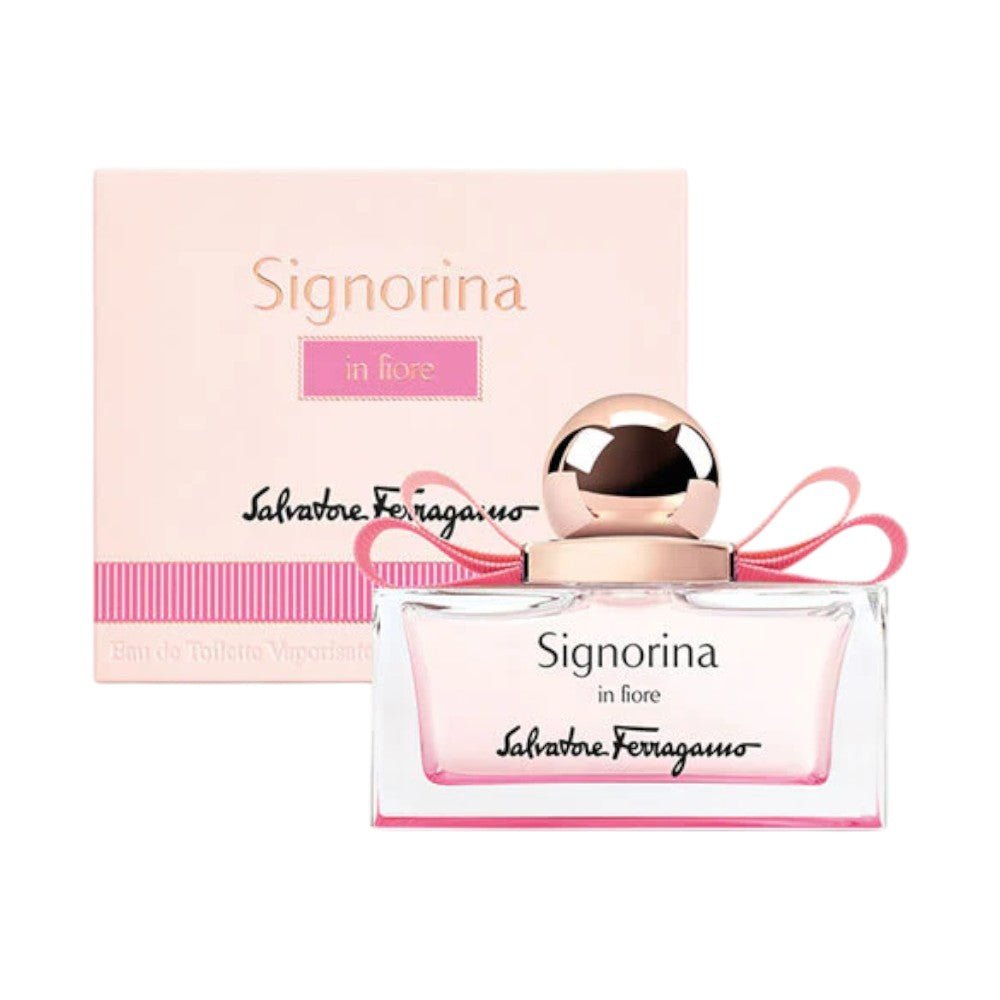 Ferragamo Signorina In Fiore EDT For Women / 100ML - Salvatore Ferragamo - Titan.com.pa - 8056860210327