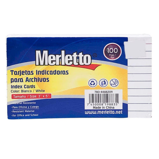 Fichas de Rayas Merletto 100 Piezas
