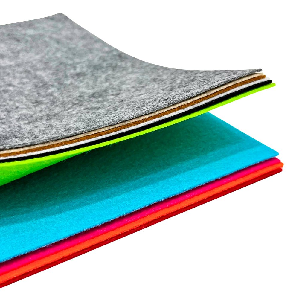 Fieltro A4 Duro Bambary / Multicolor – Paquete de 10 - Bambary - Titan.com.pa - 7453086108871