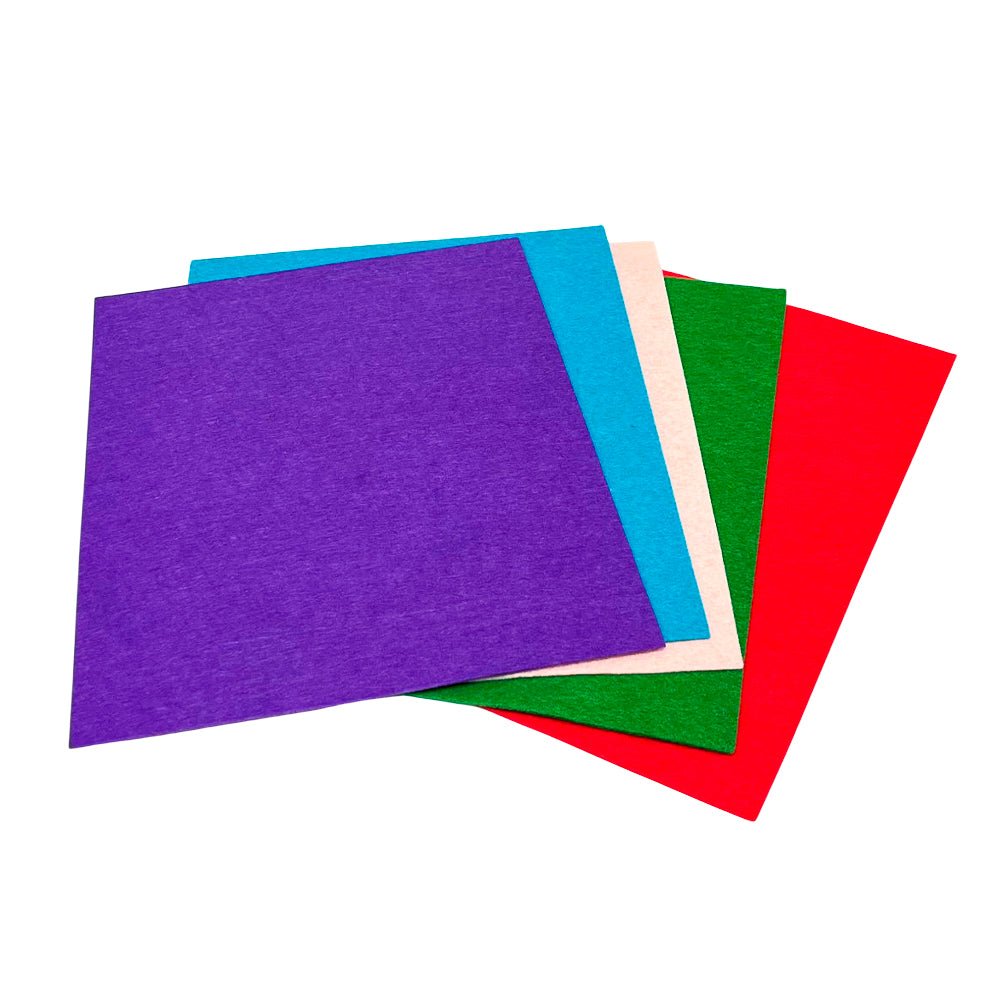 Fieltro Rígido Surtido – Paquete de 5 / Facela - Facela - Titan.com.pa - 768497996106