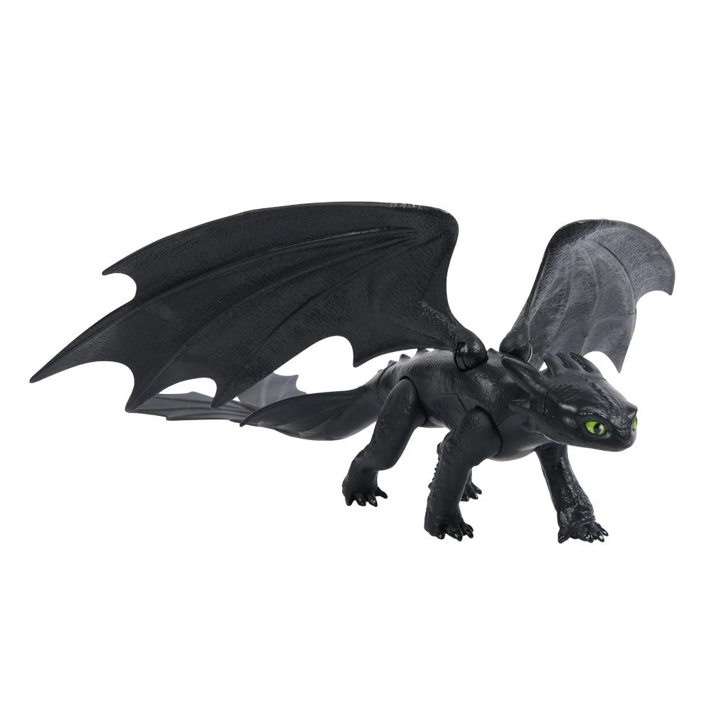 Figura de Acción Chimuelo Toothless - Cómo Entrenar a tu Dragón, 12" - Dragons - Titan.com.pa - 681147062054
