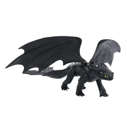 Figura de Acción Chimuelo Toothless - Cómo Entrenar a tu Dragón, 12" - Dragons - Titan.com.pa - 681147062054