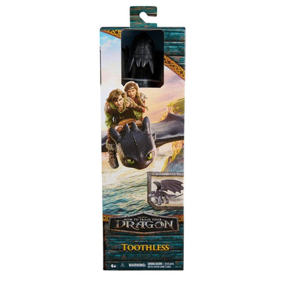 Figura de Acción Chimuelo Toothless - Cómo Entrenar a tu Dragón, 12" - Dragons - Titan.com.pa - 681147062054