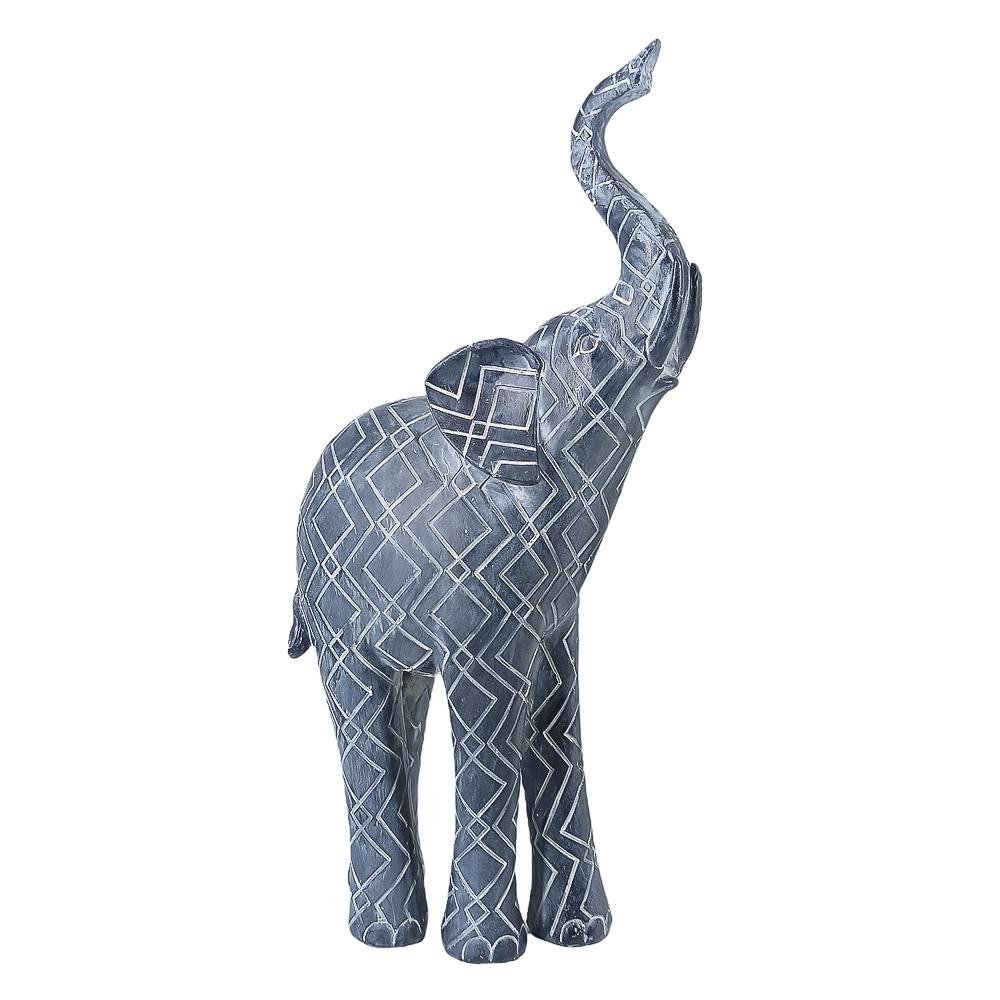 Figura de Elefante House & Home de Cerámica de 30.5 cm