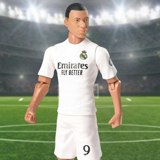 Figura De Kylian Mbappé Real Madrid 20 CM - Banbo Toys - Titan.com.pa - 734690483620