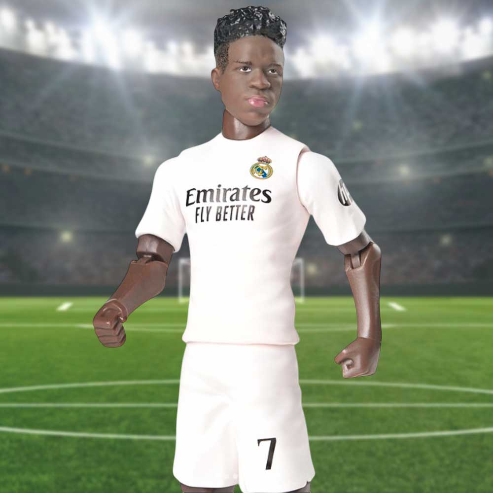 Figura De Vinícius Júnior Real Madrid 20 CM - Banbo Toys - Titan.com.pa - 734690483606