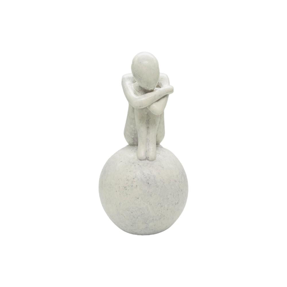 Figura Decorativa Abstracta Concepts de Poliresina