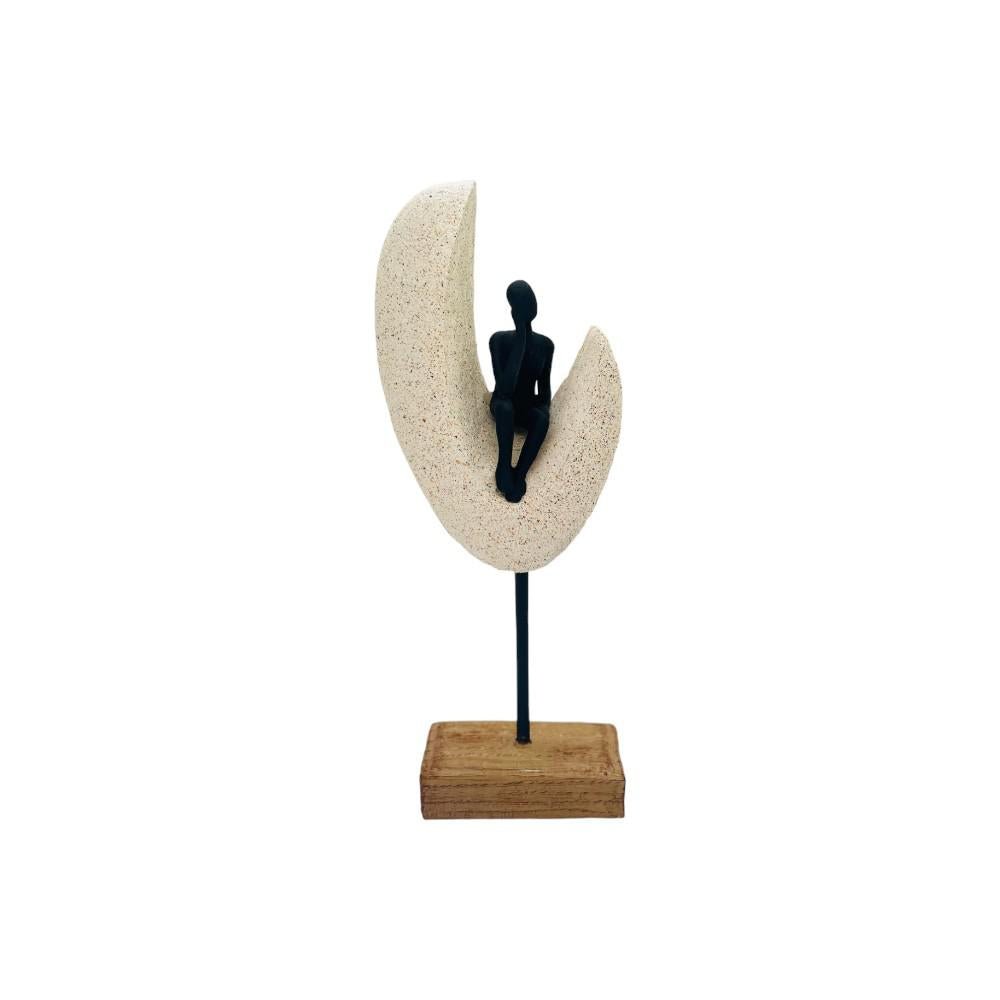 Figura Decorativa Abstracta Concepts de Poliresina - Surtida
