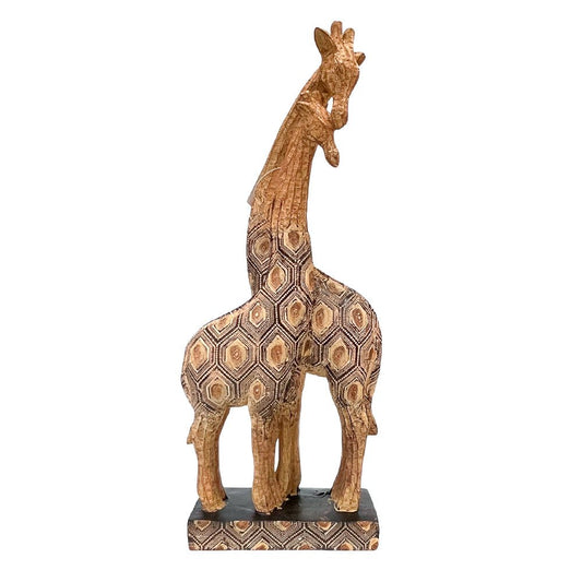 Figura Decorativa Jirafa Essential Decor / Madera - 33 cm - Essential Decor - Titan.com.pa - 068296138975