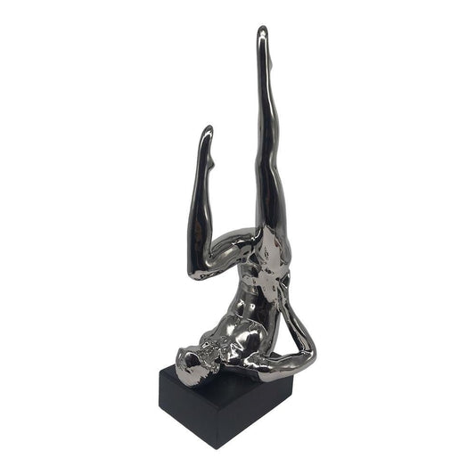 Figura Decorativa Montefiori Gimnasta de Cerámica