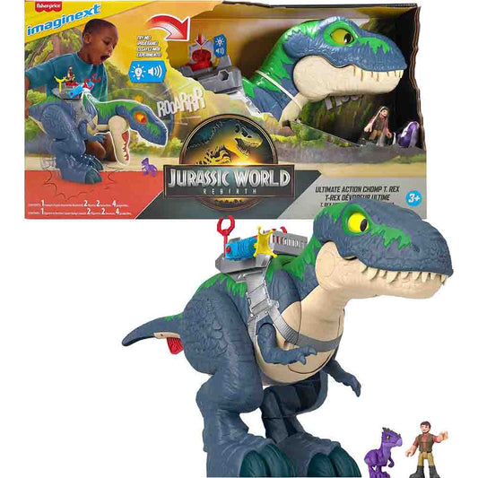 Figura Imaginext Jurassic Rebirth T - Rex / Jurassic World - Jurassic World - Titan.com.pa - 194735320684