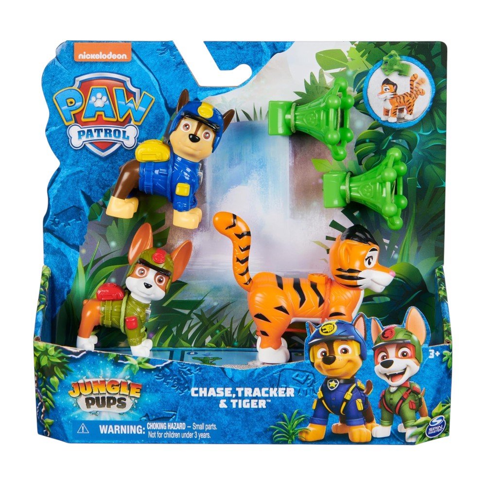 Figura Paw Patrol Jungla con Mascota / Surtido - Paw Patrol - Titan.com.pa - 778988496466