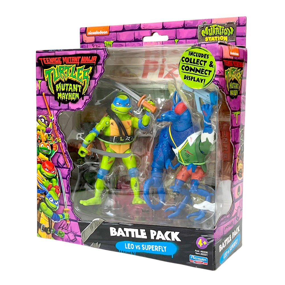 Figura TMNT Movie Pack de Batalla x2 / Tortugas Ninja / Surtido - Tortugas Ninjas - Titan.com.pa - 043377833307