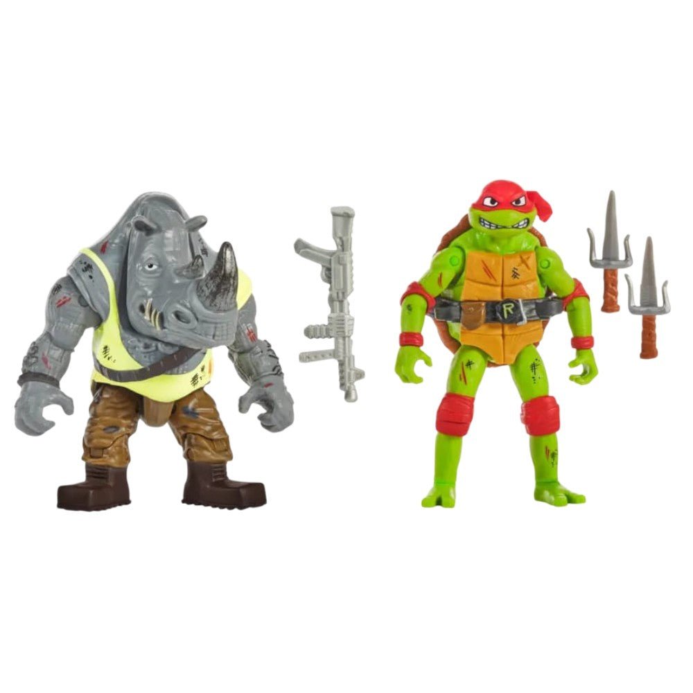 Figura TMNT Movie Pack de Batalla x2 / Tortugas Ninja / Surtido - Tortugas Ninjas - Titan.com.pa - 043377833307