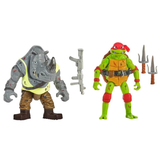 Figura TMNT Movie Pack de Batalla x2 / Tortugas Ninja / Surtido - Tortugas Ninjas - Titan.com.pa - 043377833307