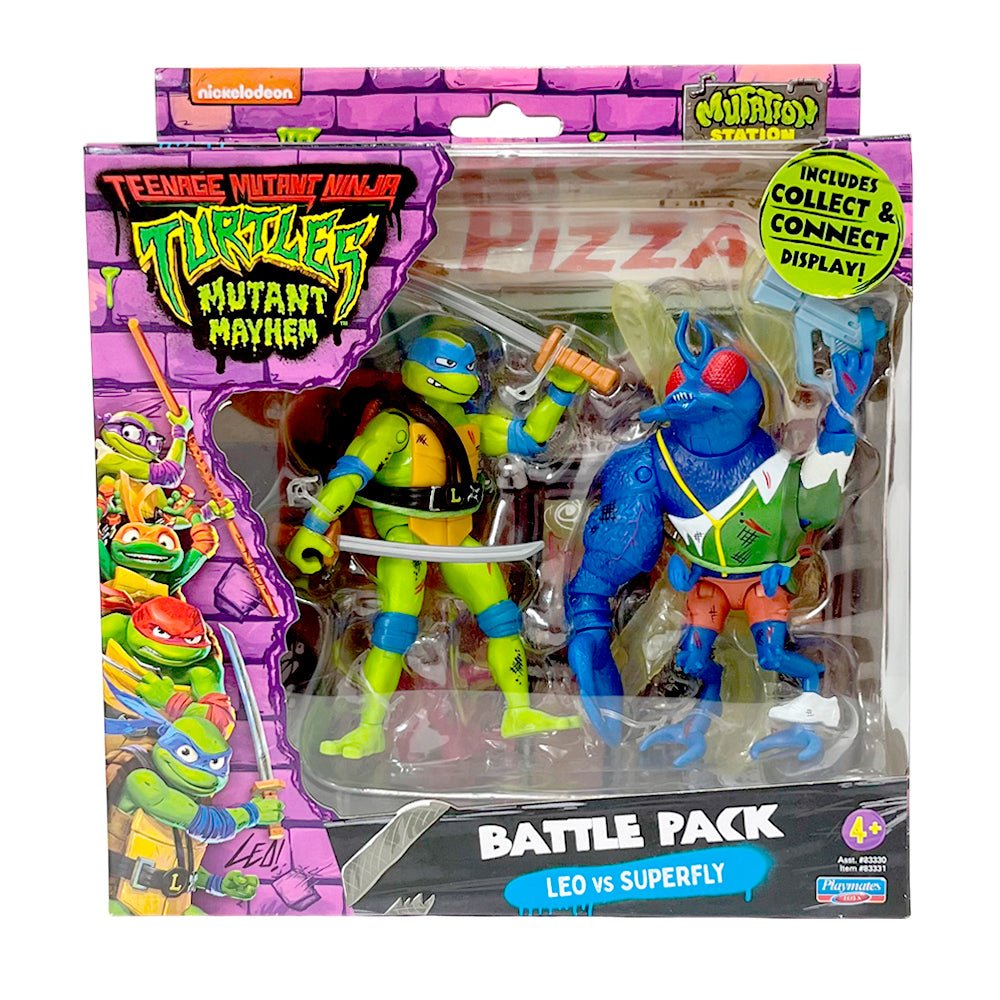 Figura TMNT Movie Pack de Batalla x2 / Tortugas Ninja / Surtido - Tortugas Ninjas - Titan.com.pa - 043377833307