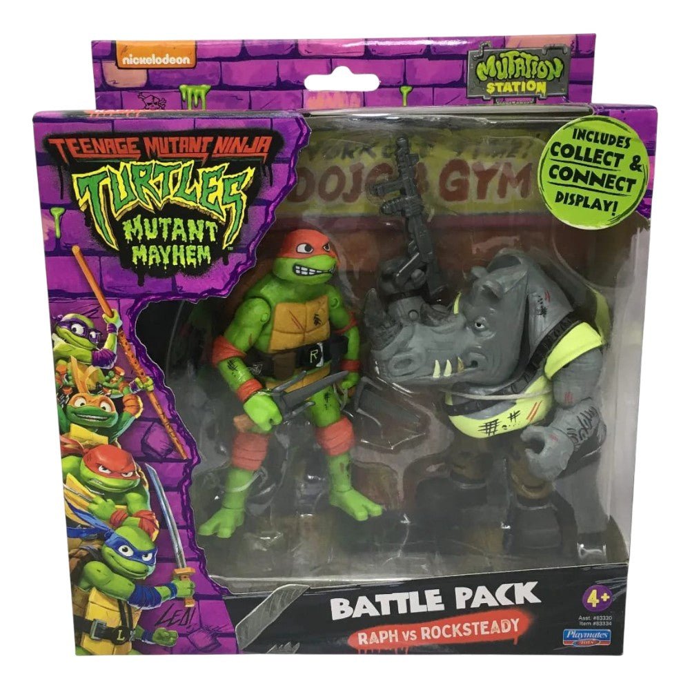 Figura TMNT Movie Pack de Batalla x2 / Tortugas Ninja / Surtido - Tortugas Ninjas - Titan.com.pa - 043377833307