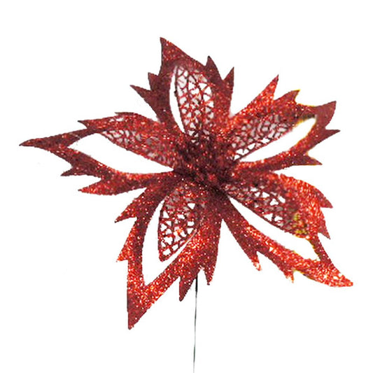 Flor de Navidad Montefiori Christmas Poinsettia 26 cm
