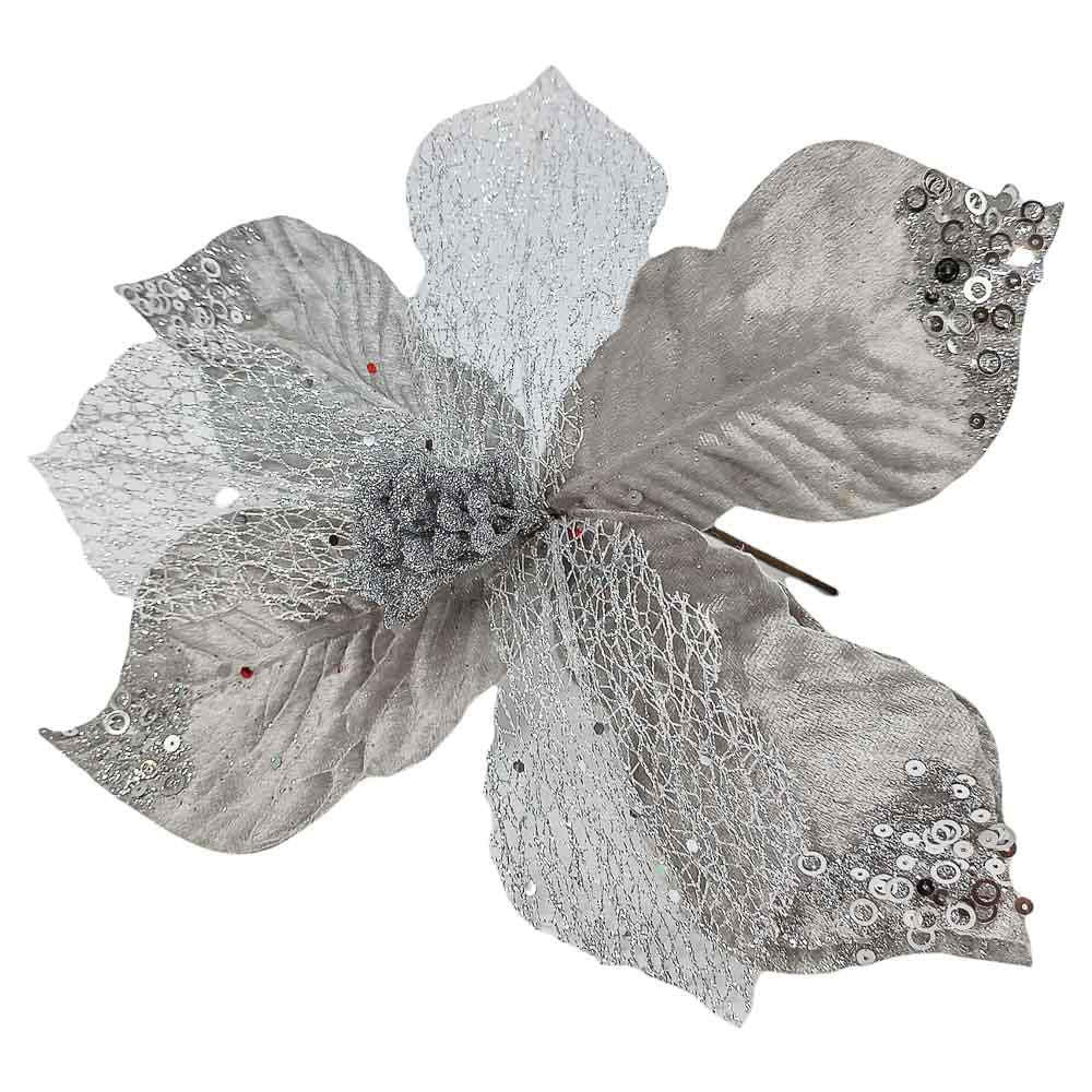 Flor Navideña Decorativa Miró Christmas 30 cm