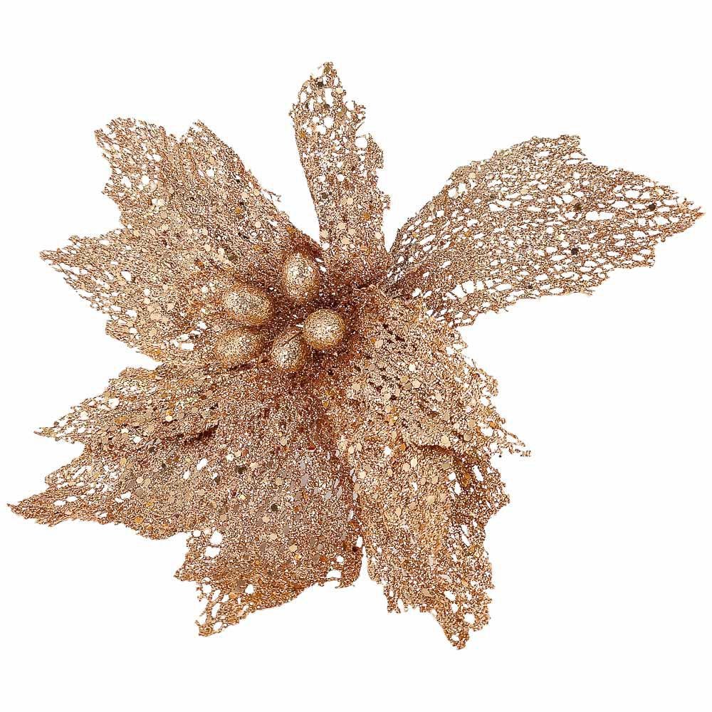 Flor Navideña Miro Christmas Poinsettia 43 cm