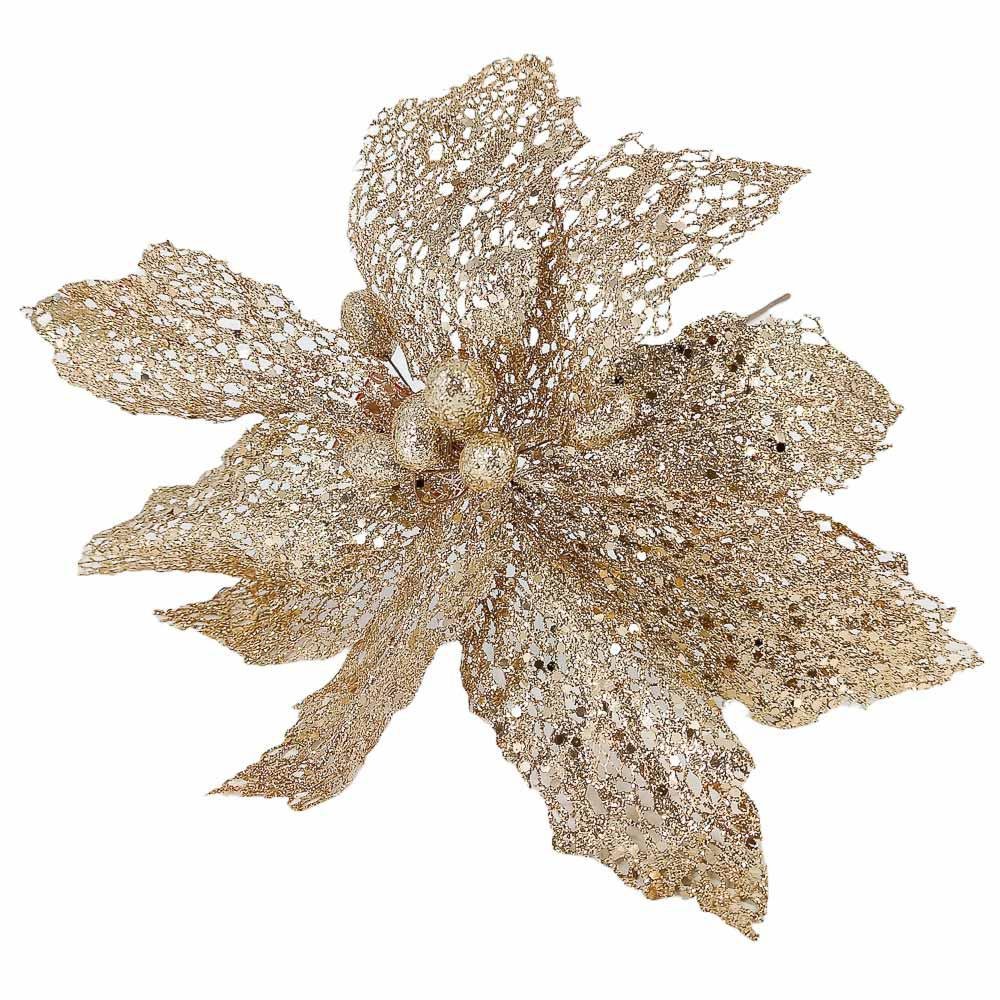 Flor Navideña Miro Christmas Poinsettia 43 cm