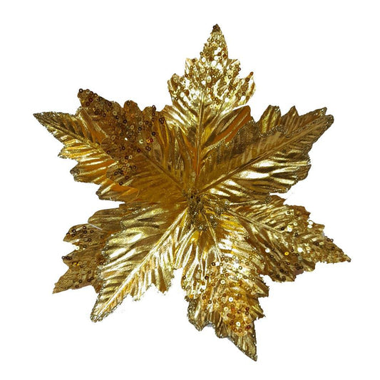 Flor Navideña Montefiori Christmas 14 cm