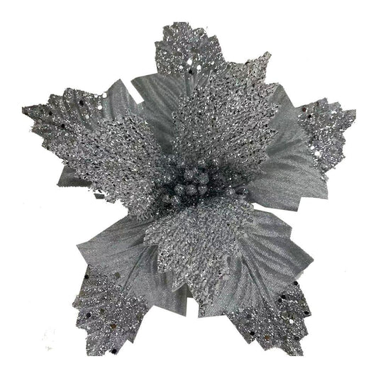 Flor Navideña Montefiori Christmas 20 cm