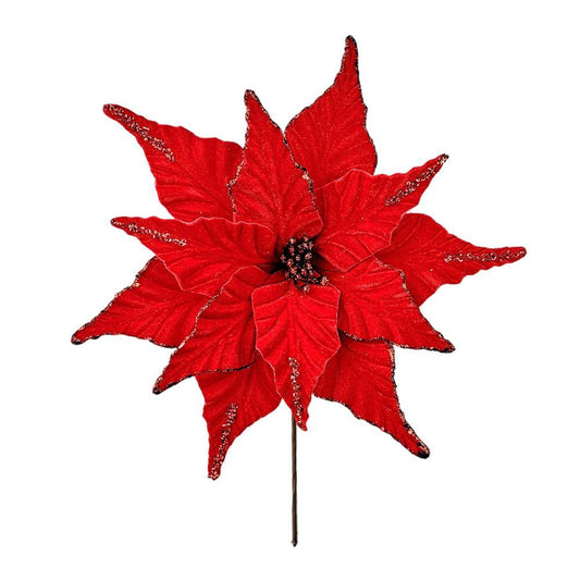 Flor Navideña Montefiori Christmas 40 cm