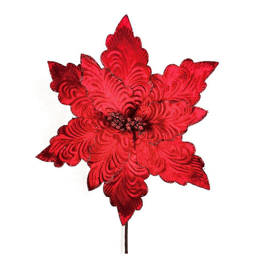 Flor Navideña Montefiori Christmas 50 cm
