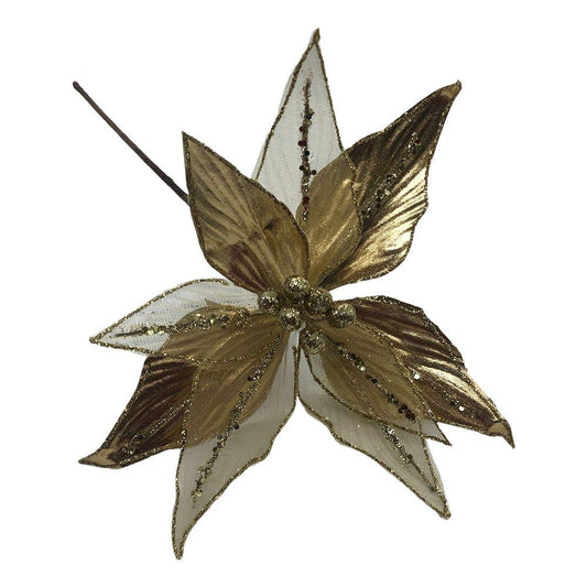 Flor Navideña Montefiori Christmas 50 cm