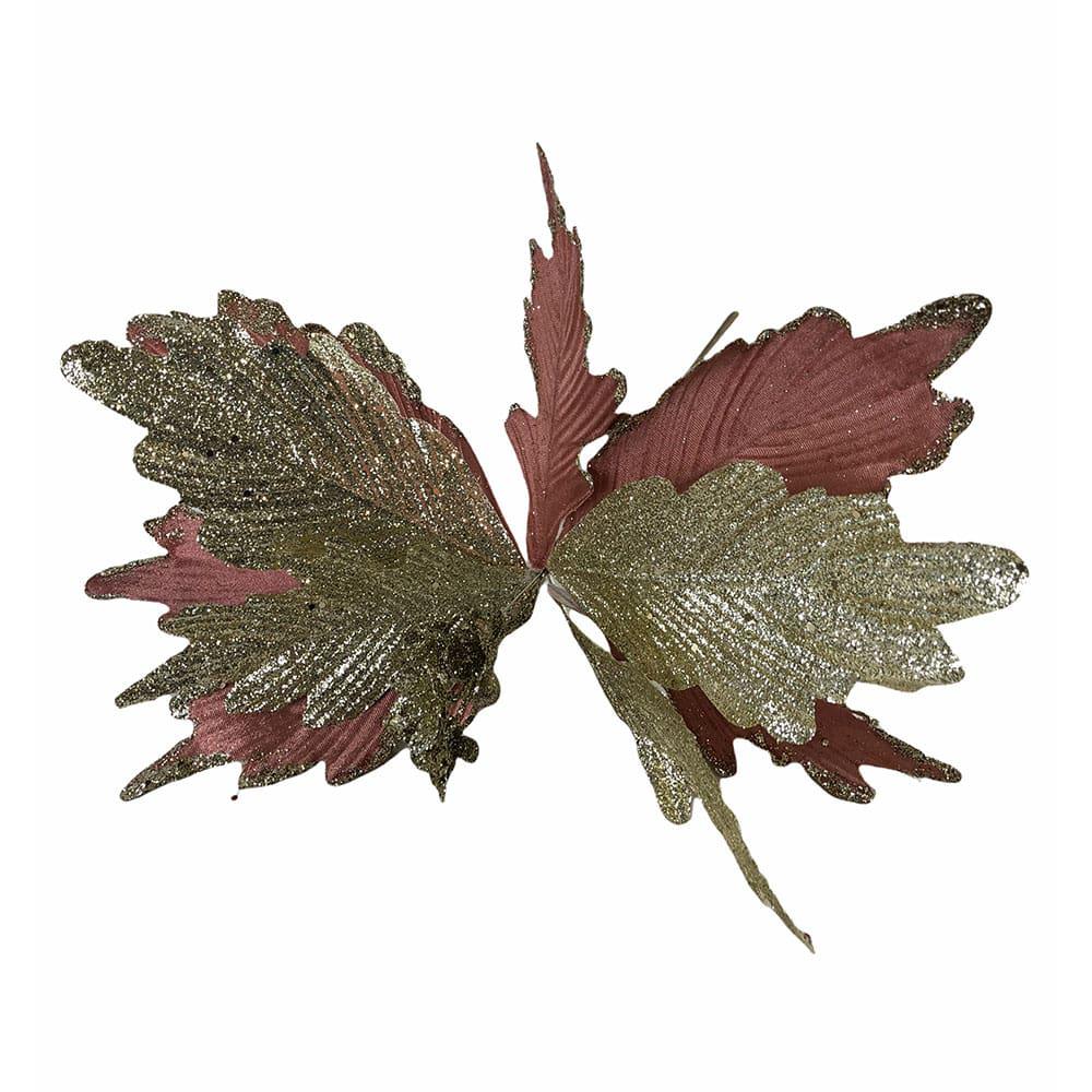 Flor Navideña Montefiori Christmas Poinsettia 42 cm x 30 cm