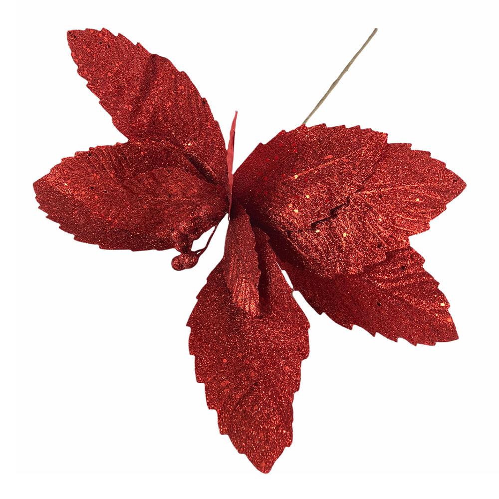 Flor Navideña Montefiori Christmas Poinsettia 50 cm x 40 cm