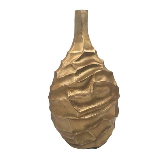 Florero Decorativo Bakan Ithalat Dorado Mediano