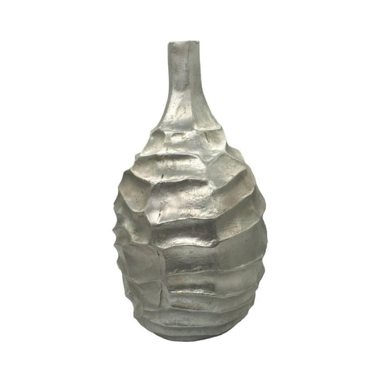 Florero Decorativo Bakan Ithalat Plateado Grande