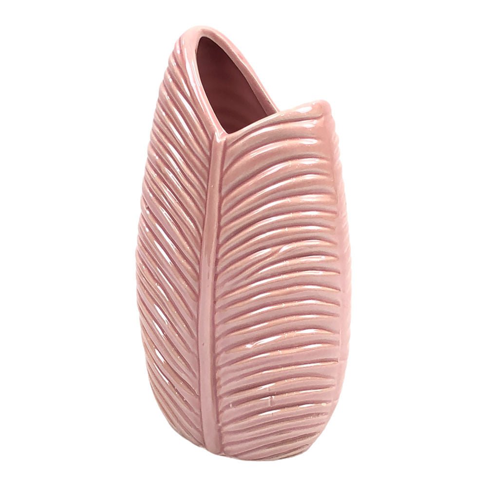 Florero Decorativo Concepts de Ceramica 22 cm x 13 cm x 7 cm - Durazno